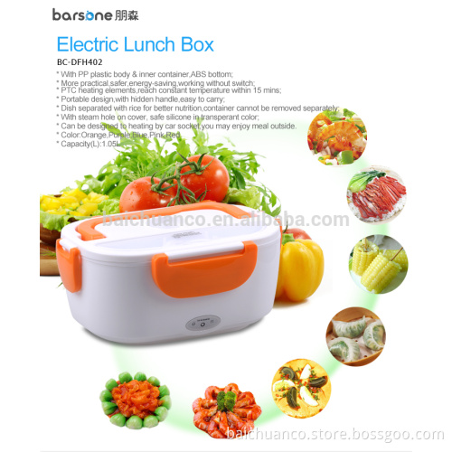 DFH402 110V - 220V Portable Electric Heating Lunch Box Meal Heater Car Electric Lunch box